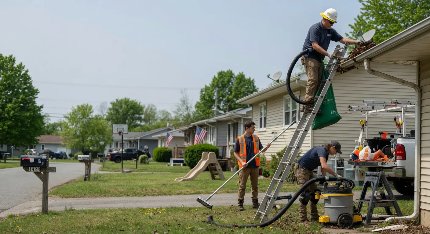 Gutter Installation in Hillsboro, IL near me